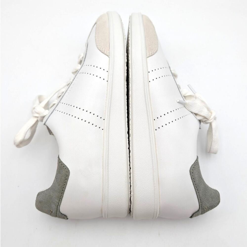 FRANKIE4 Drew Lace-Up Sneaker Shoes Round Toe Women's White Size US8 EU38 - Picture 7 of 11